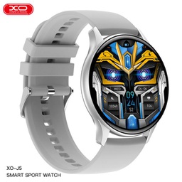 [6920680854394] XO J5 Amoled Smart Sports Call Watch (Ασημί)