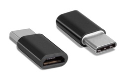 [5210131014776] POWERTECH αντάπτορας USB-C σε Micro USB θηλυκό CAB-UC019, μαύρος