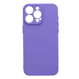 [4598100000007] Θήκη Σιλικόνης Apple iPhone 12 / 12 Pro Λιλά