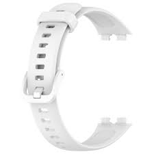[6390179] Λουράκι Σιλικόνης Λευκό Huawei Band 8 / Band 9