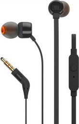 [1200130022722] JBL TUNE110E In-ear Handsfree με Βύσμα 3.5mm Μαύρο
