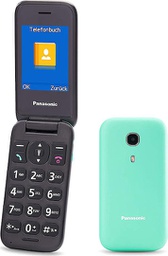[5025232935703] Panasonic KX-TU400 Single SIM Κινητό με Μεγάλα Κουμπιά Τιρκουάζ