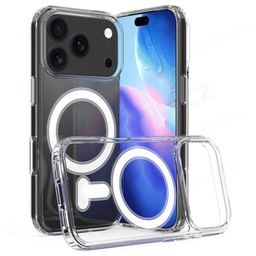 [155464] Θήκη TPU &amp; PC Ultra Hybrid Mag Magsafe φορτιστή Για Apple iPhone 17 Pro Max 5G 6,9" Διάφανο