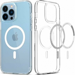 [140108] Θήκη TPU &amp; PC Ultra Hybrid Mag Magsafe φορτιστή Apple iPhone 13 Pro 6.1" Διάφανο
