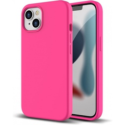 [134093] Oem Θήκη Σιλικόνης Matt 1,2 mm Για Apple iPhone 13 6.1'' Φούξια