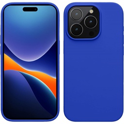 [152609] Θήκη Σιλικόνης Matt 1,5 mm Για Apple iPhone 16 Pro 5G 6,3" Ανοιχτό Μπλε