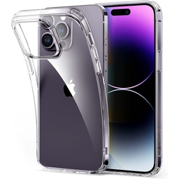 [147770] Θήκη Σιλικόνης 1,5 mm Για Apple iPhone 15 Pro 5G 6,1" Διάφανο