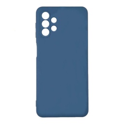 [1317200] Θήκη Σιλικόνης Matt ΓΙΑ Samsung Galaxy A52 5G / A52 4G / A52S 5G ΜΠΛΕ ΣΚΟΥΡΟ