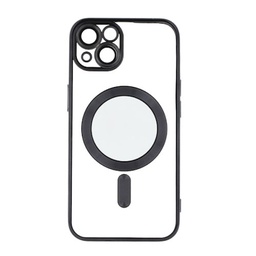 [148405] Θήκη Σιλικόνης Electro Magsafe Για Apple iPhone 15 5G 6,1" Μαύρο