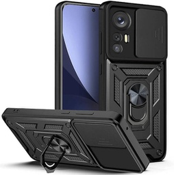 [1475014] Θήκη Armor Slide Cover Case για Xiaomi 12 Pro Black (BULK)
