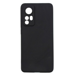 [1487392] Θήκη Σιλικόνης για Xiaomi 12/12Χ μαύρη