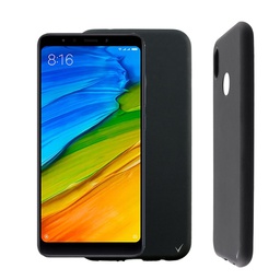 [5205308209222] Θήκη Σιλικόνης για Xiaomi Redmi 5 Plus μαύρη