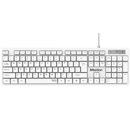 [6970344733466] Meetion MT-K300 Standard USB Ενσύρματο Πληκτρολόγιο Λευκό