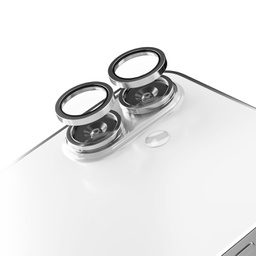 [5903396399336] Apple iPhone 16 / 16 Plus – Camera glass Ring White