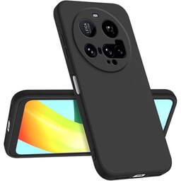 [154717] Θήκη Σιλικόνης Matt 1,5 mm Για Xiaomi 15 Ultra 5G Μαύρο
