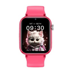 [5908235977782] Smartwatch Maxcom FW59 Kiddo 4G GPS IP65 670mAh με 1.85” IPS 20mm Silicon Band και SOS Button Ροζ με Δυνατότητα Κλήσεων