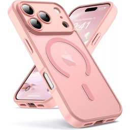 [156968] Θήκη Back Cover Electro Magsafe Ημιδιαφανή Για Apple iPhone 17 Pro Max 5G 6,9" Ροζ