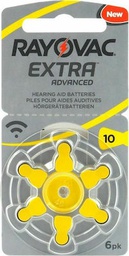 [5000252100966] Rayovac Extra Advanced Μπαταρίες Ακουστικών Βαρηκοΐας 10 1.45V 8τμχ