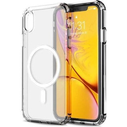 [148353] Θήκη TPU &amp; PC Ultra Hybrid Mag Magsafe φορτιστή Για Apple iPhone X / XS Διάφανο