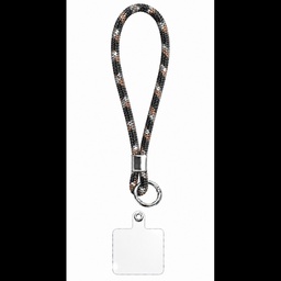[157466] Luxury Crystal Wrist Strap Keychain Holder για Κινητό &amp; Κλειδιά Πολύχρωμο
