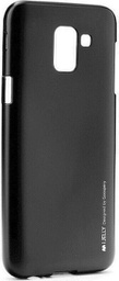 [346221460] Θήκη Σιλικόνης για Samsung J6 Plus 2018 μαύρη