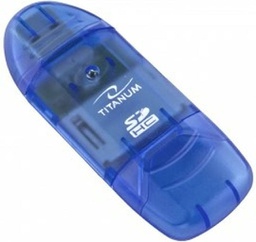 [5901299901144] Esperanza TA101 Card Reader USB 2.0 για SD Μπλε