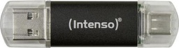 [4034303031269] Intenso Twist Line 64GB USB 2.0 Stick με σύνδεση USB-A &amp; USB-C Μαύρο