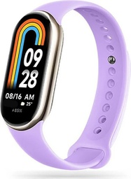 [14548] Λουράκι Σιλικόνης για Xiaomi Mi Band 5/6/7 λιλά