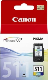 Canon CL-511 Γνήσιο Μελάνι Εκτυπωτή InkJet Πολλαπλό (Color) (2972B001)