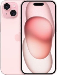 [353887199468417] Apple iPhone 15 (6/128GB) Ροζ Refurbished Grade A 100%