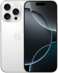 [355072392442448] Apple iPhone 16 Pro (8/128GB) White Titanium Refurbished Grade A 89%