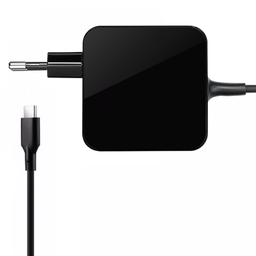 [3000000003299] DeTech Adapter Type-C, 65W 5V/9V/12V/14.5V/15V/20V/20.3V