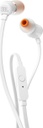 JBL TUNE110 In-ear Handsfree με Βύσμα 3.5mm Λευκό
