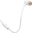 JBL TUNE110 In-ear Handsfree με Βύσμα 3.5mm Λευκό