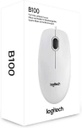 Logitech B100 mouse USB Type-A Optical 800 DPI Ambidextrous