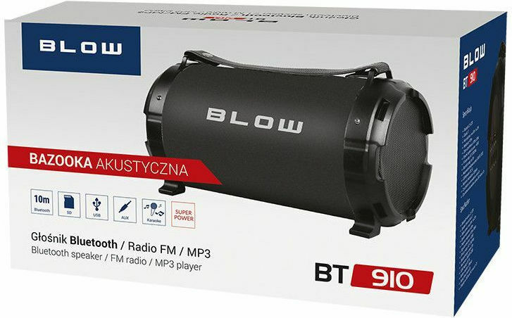 BLOW 30-331# portable speaker 50 W Stereo portable speaker Black