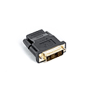 Lanberg AD-0013-BK cable interface/gender adapter HDMI DVI-D 18+1 Single Link Black