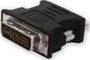 Savio CL-25 cable interface/gender adapter DVI 24+5 VGA 15 pin Black