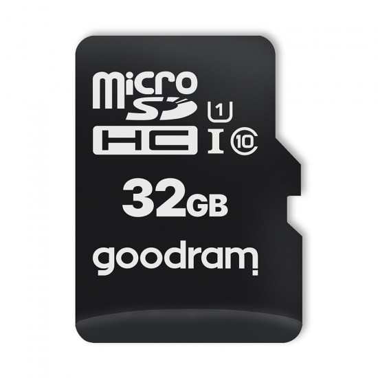 GOODRAM microSDHC 32GB Class 10 UHS-I + SD Adapter