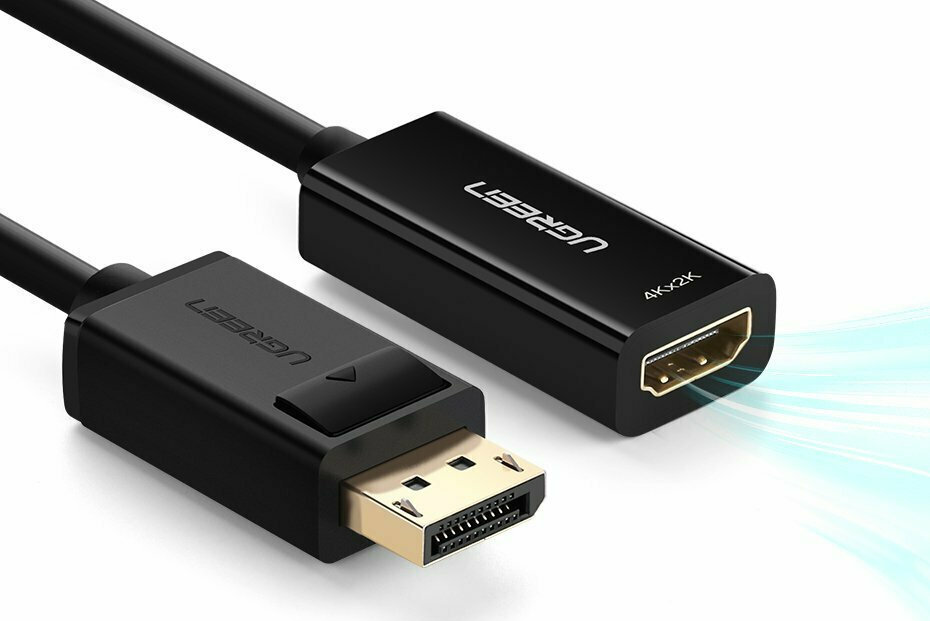 Ugreen Μετατροπέας DisplayPort male σε HDMI female (40362)