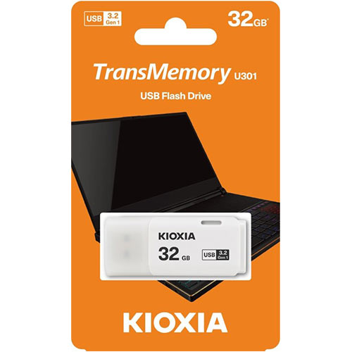 KIOXIA FlashDrive U301 Hayabusa 32GB White