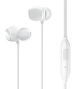 in ear plastic earphones USAMS EP-39, WHITE
