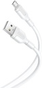 XO NB212 2.1A USB Καλώδιο Φόρτισης Για Micro Άσπρο