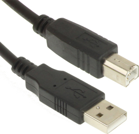 POWERTECH USB 2.0 CABLE USB-A MALE USB-B MALE 1.5M CABU016