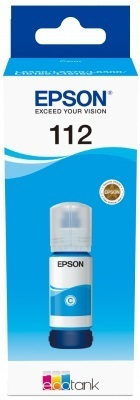 Epson 112 EcoTank Pigment Cyan ink bottle (C13T06C24A) (EPST06C24A)