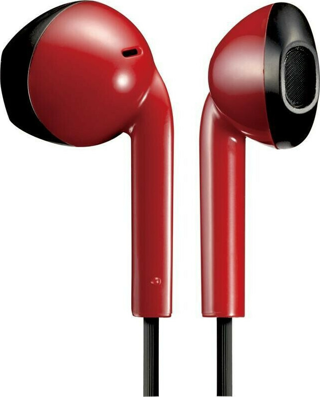 JVC HA-F19M Retro earbuds In-ear Handsfree red