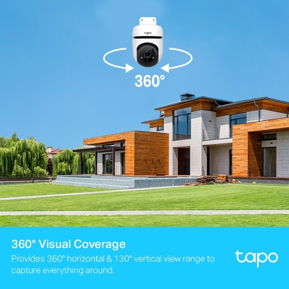 TP-LINK Tapo C500 IP Κάμερα Παρακολούθησης Wi-Fi 1080p Full HD Αδιάβροχη με Αμφίδρομη Επικοινωνία TAPO C500