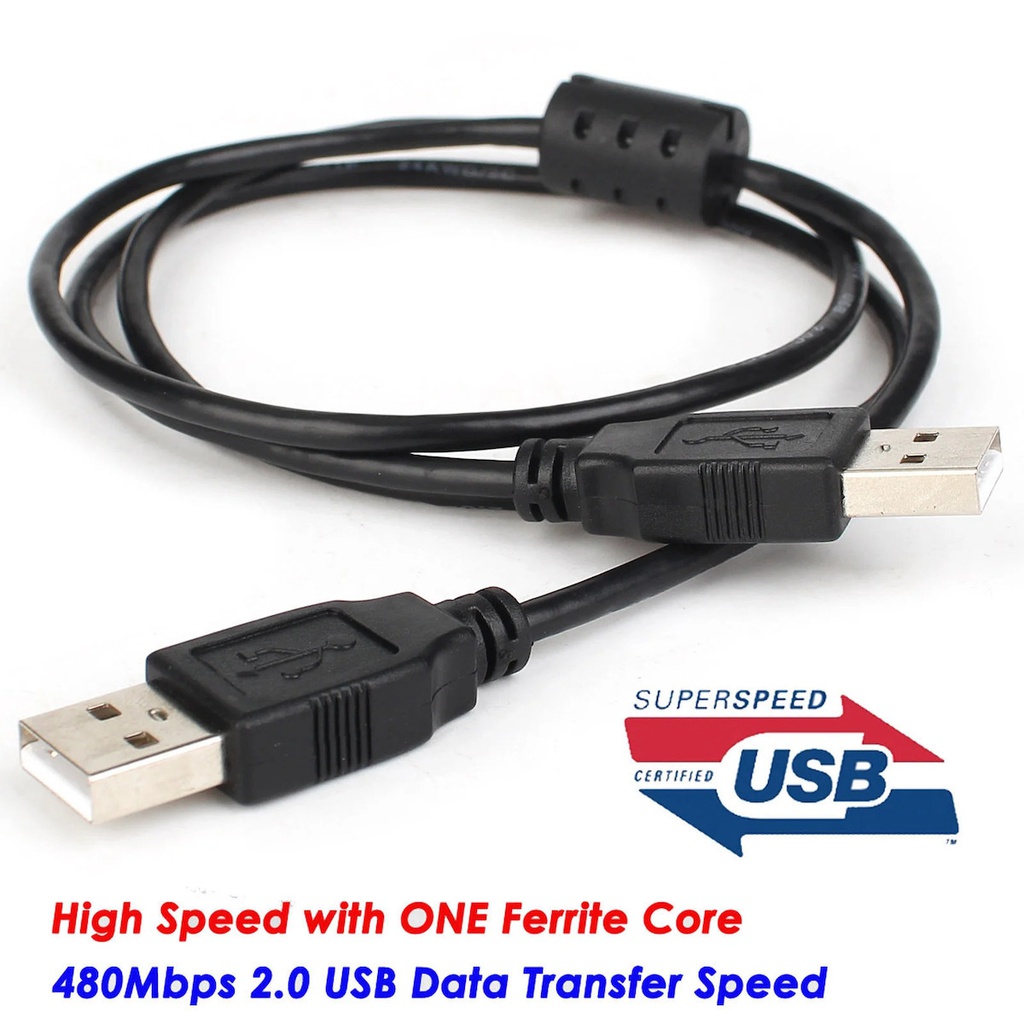 DeTech Cable USB - USB M, HQ 1.5m