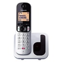 Ασύρματο Ψηφιακό Τηλέφωνο Panasonic KX-TGC250GRS με Πλήκτρο Αποκλεισμού Κλήσεων και Ανοιχτή Ακρόαση Ασημί