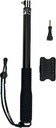 Selfie Stick Monopod Bluetooth LEDISTAR LDX-808 Suit για GoPro, Φωτογραφικές Μηχανές και Κινητά Τηλέφωνα. Πτυσσόμενο Μαύρο (Μήκος Κονταριού 36cm, Μήκος Ανοίγματος 110cm)